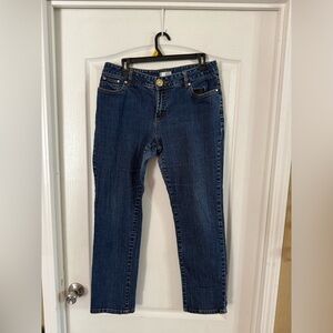 Metro 7 Women’s Dark Wash Jeans Sz 14. MH-243